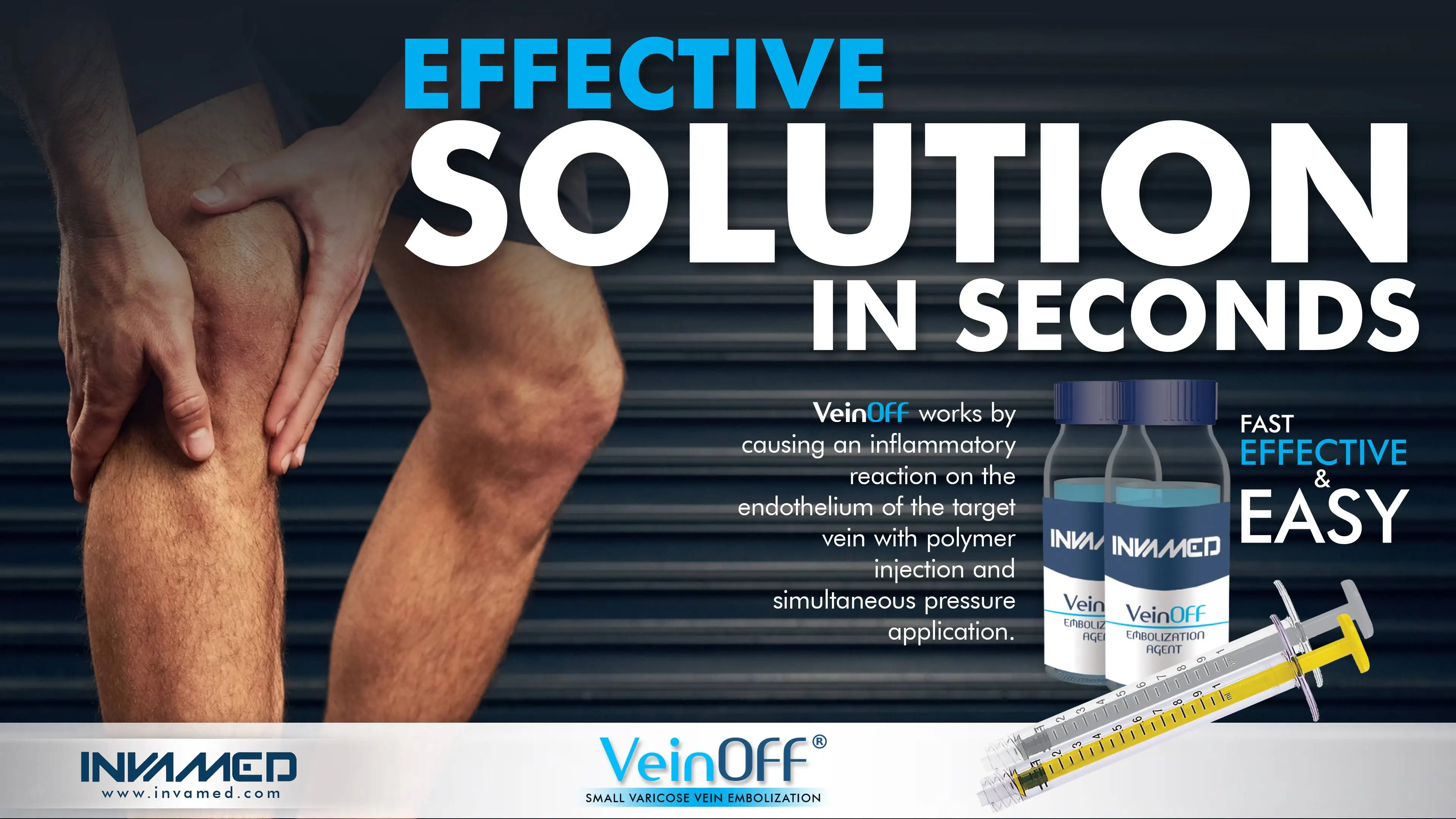 VeinOFF® Small Varicose Vein Embolization